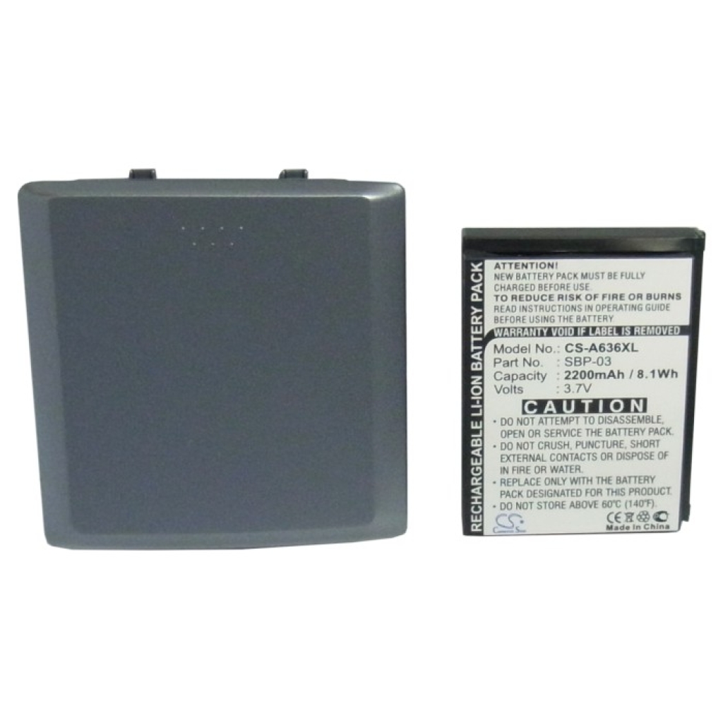 GPS, Navigaattorin akku Asus CS-A636XL