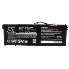 Yhteensopiva akun vaihto Acer AC14B13J,AC14B18J,AC14B18J(3ICP5/57/80),KT.0040G.004,KT0030G.004