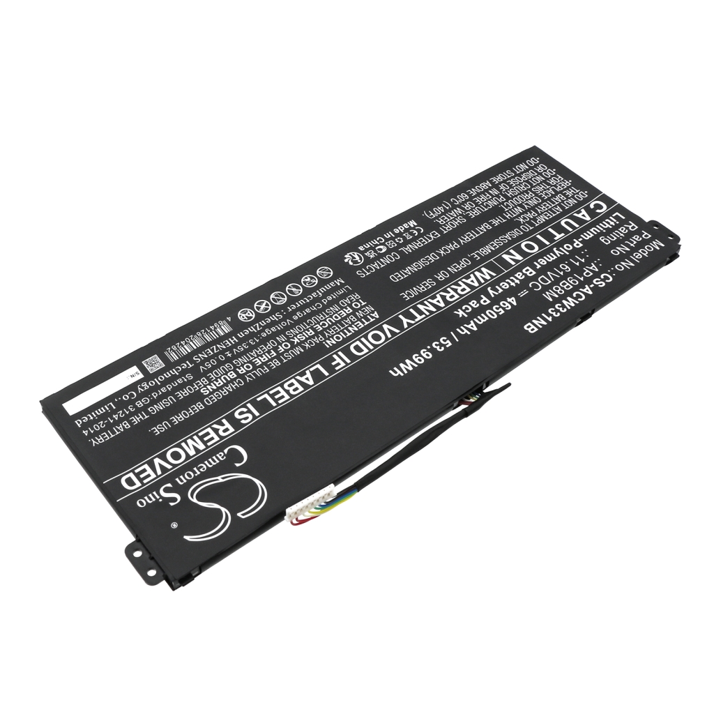 Yhteensopiva akun vaihto Acer AP19B8M,KT0030G024