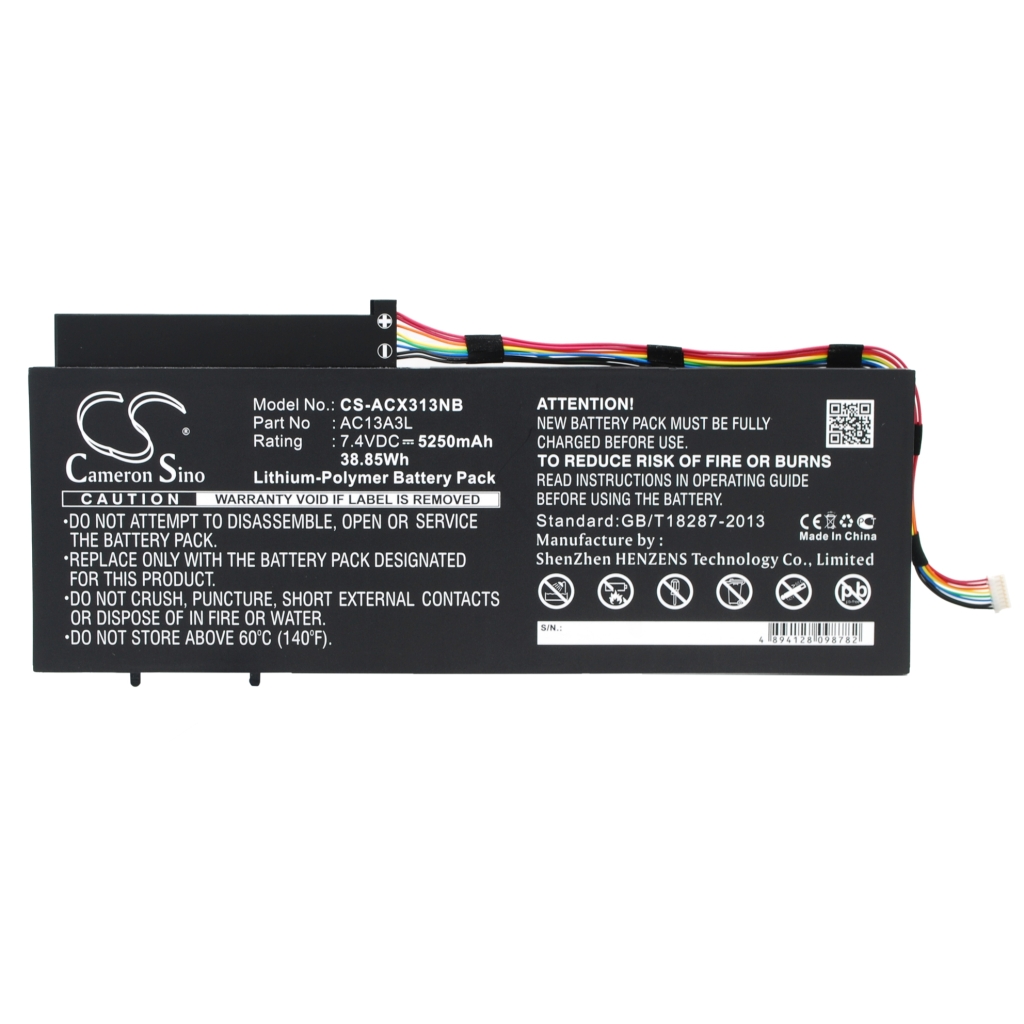 Kannettavan tietokoneen akku Acer Aspire P3-171-3322Y4G06as