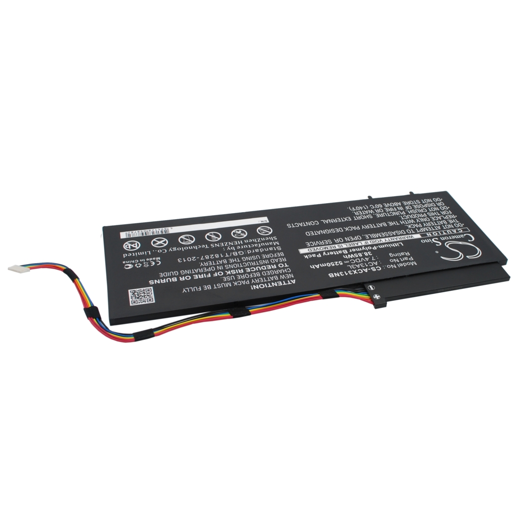 Yhteensopiva akun vaihto Acer AC13A3L,KT.00403.013