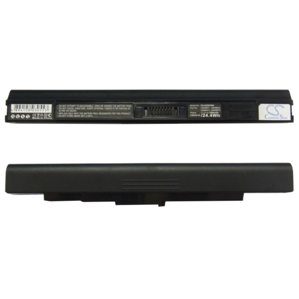 Kannettavan tietokoneen akku Acer Aspire One AOD531H-1766