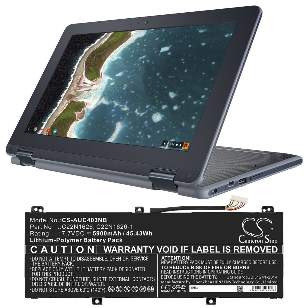 Asus Chromebook Flip C213NA-0041AN3350