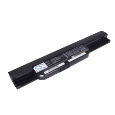 Yhteensopiva akun vaihto Asus  A43EI241SV-SL, 0B20-00X50AS, A42-K53, 07G016H31875M, A41-K53...