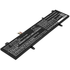 Yhteensopiva akun vaihto Asus  B31N1707, B31Bi91, 0B200-02710100M, 0B200-02710000