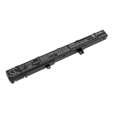 Yhteensopiva akun vaihto Asus  A31N1308, YU12008-13007D, A31LJ91, X45Li9C, 0B110-00250100M-A1A1A-327-03D3...