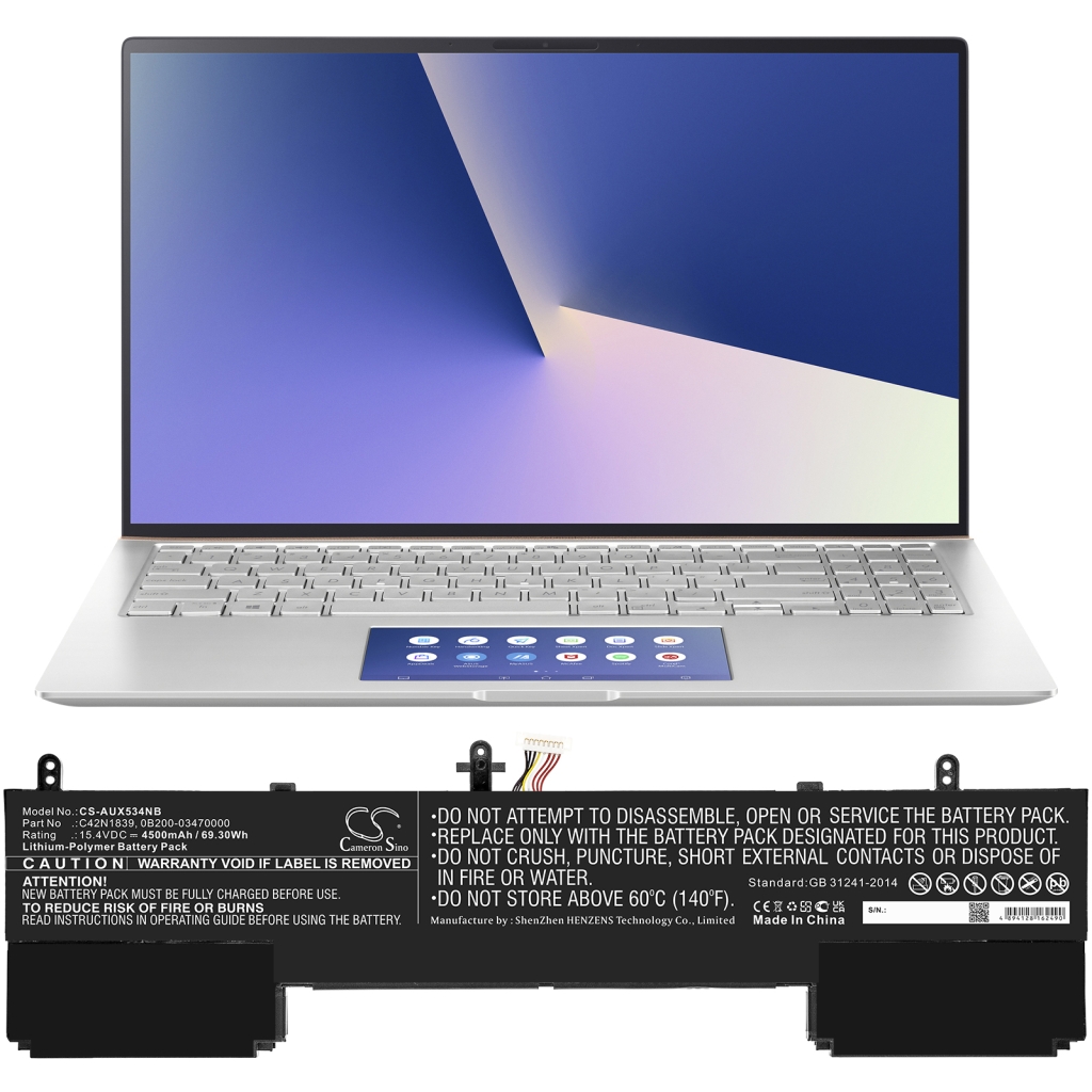 Asus ZenBook 15 UX534FT-0043B8565U