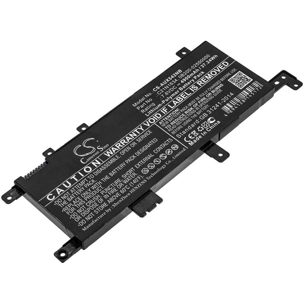 Asus R542UN-DM168T