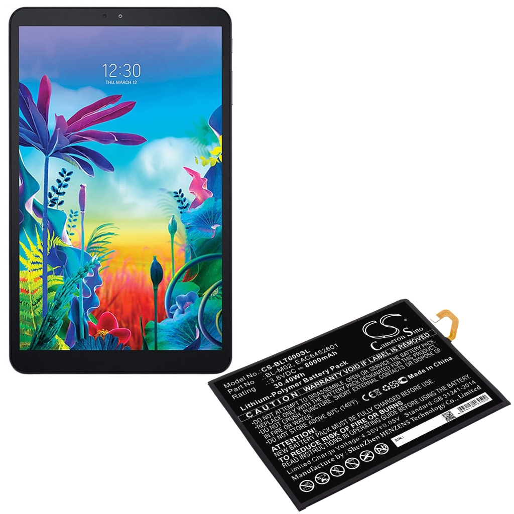 Tabletin akku LG G Pad 5 10.1 FHD (CS-BLT600SL)