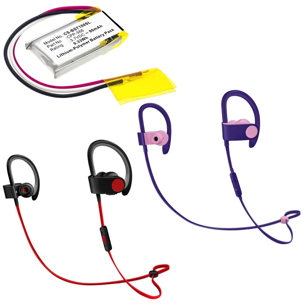 Langattoman kuulokkeen akku Beats Powerbeats 3 (CS-BST100SL)