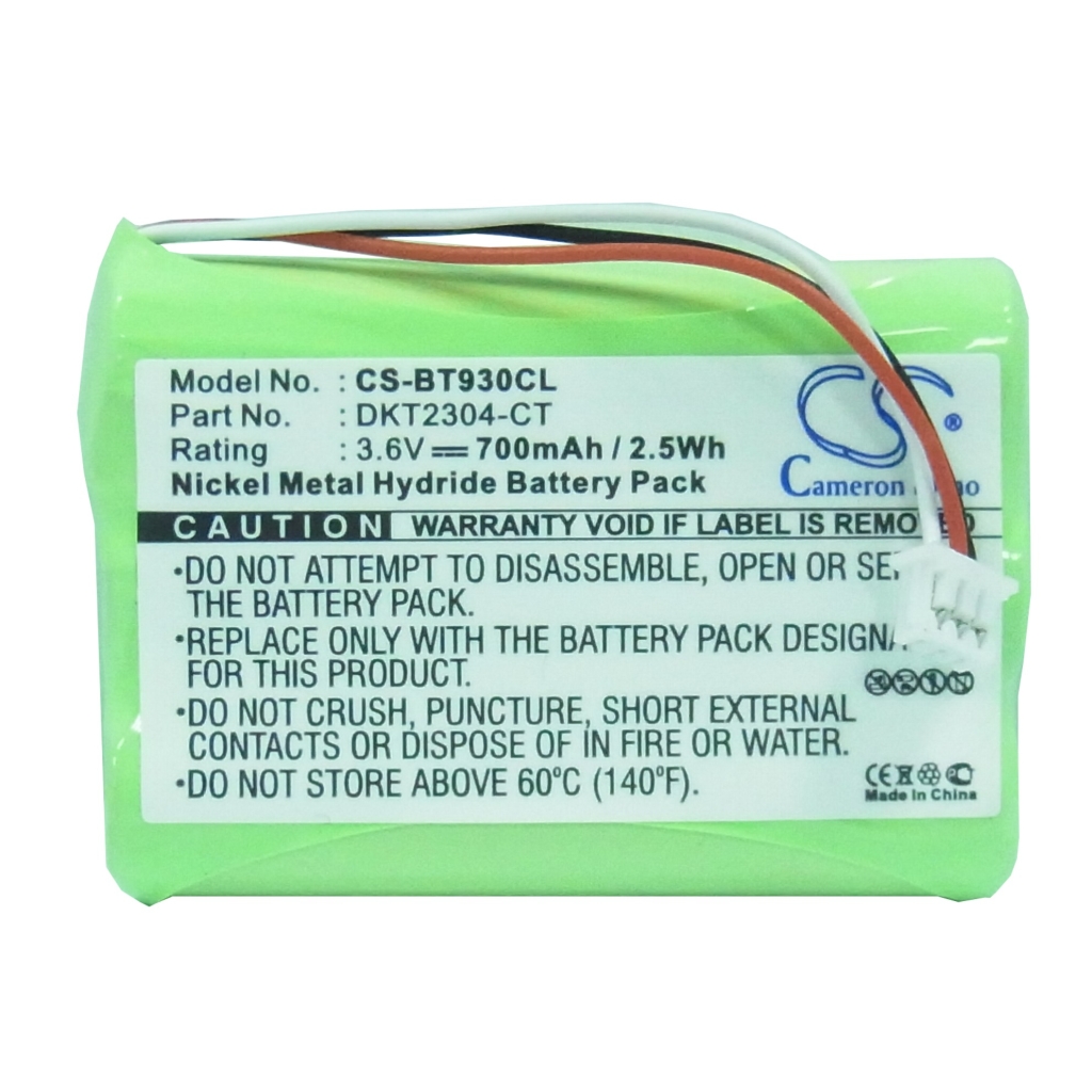 Langattoman puhelimen akku SBC SBC-202 (CS-BT930CL)