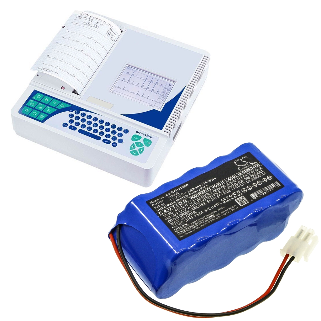 Cardioline Cardiette ECG Recorder AR1200 view