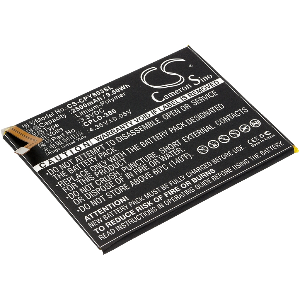 Matkapuhelimen akku Coolpad Y803-9 (CS-CPY803SL)