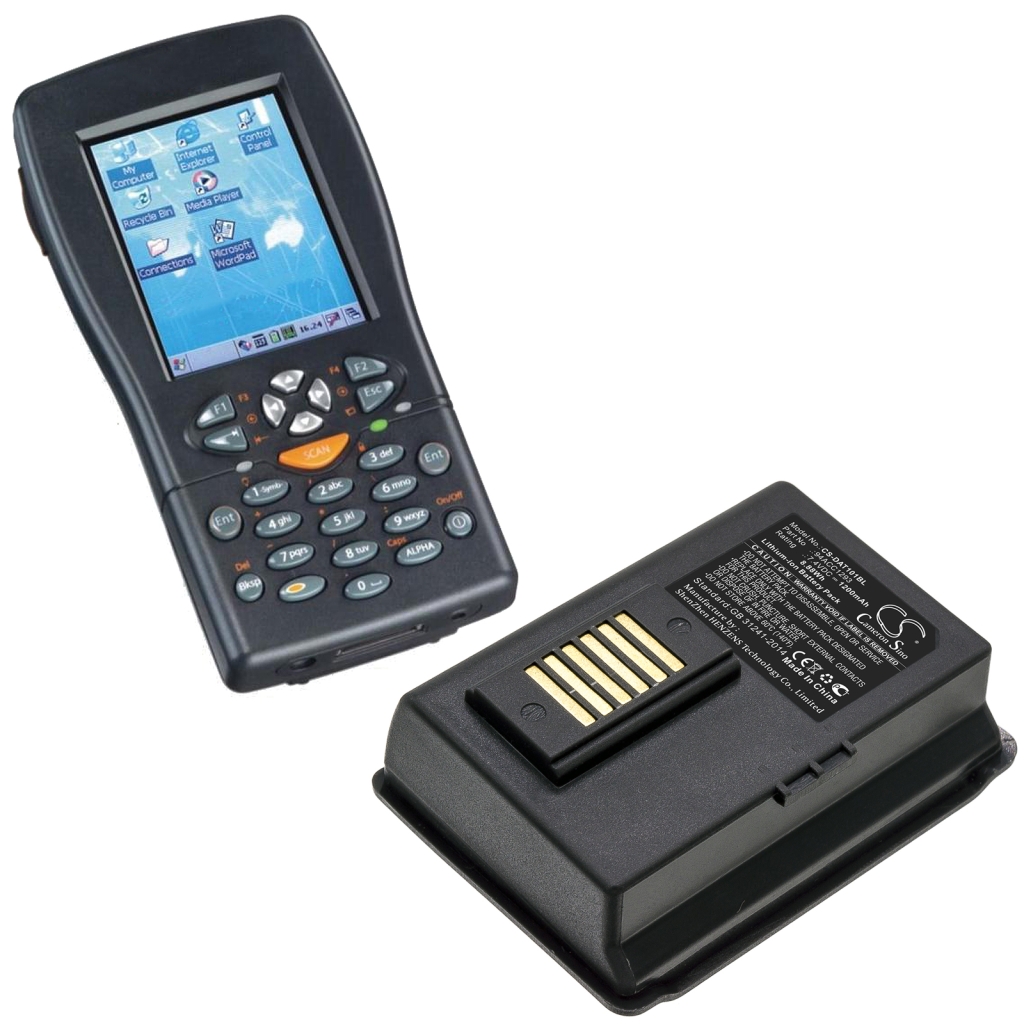 Viivakoodinlukijan akku Datalogic 001-101 (CS-DAT101BL)