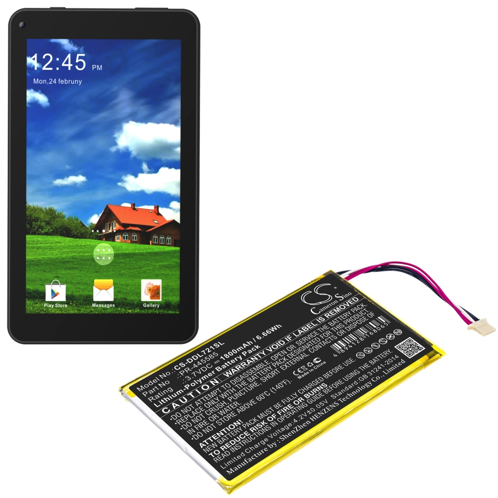 Tabletin akku Digiland DL7006 (CS-DDL721SL)