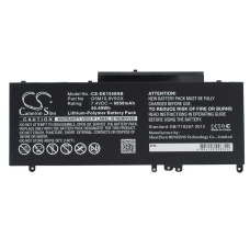 Yhteensopiva akun vaihto DELL  G5M10, P37F001, TXF9M, 6MT4T, HK60W...