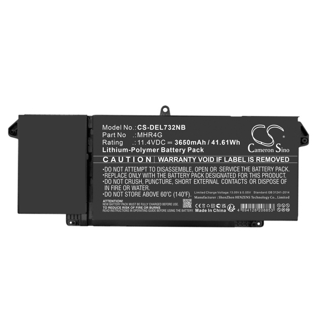 Kannettavan tietokoneen akku DELL Latitude 7320 N068L732013EMEA