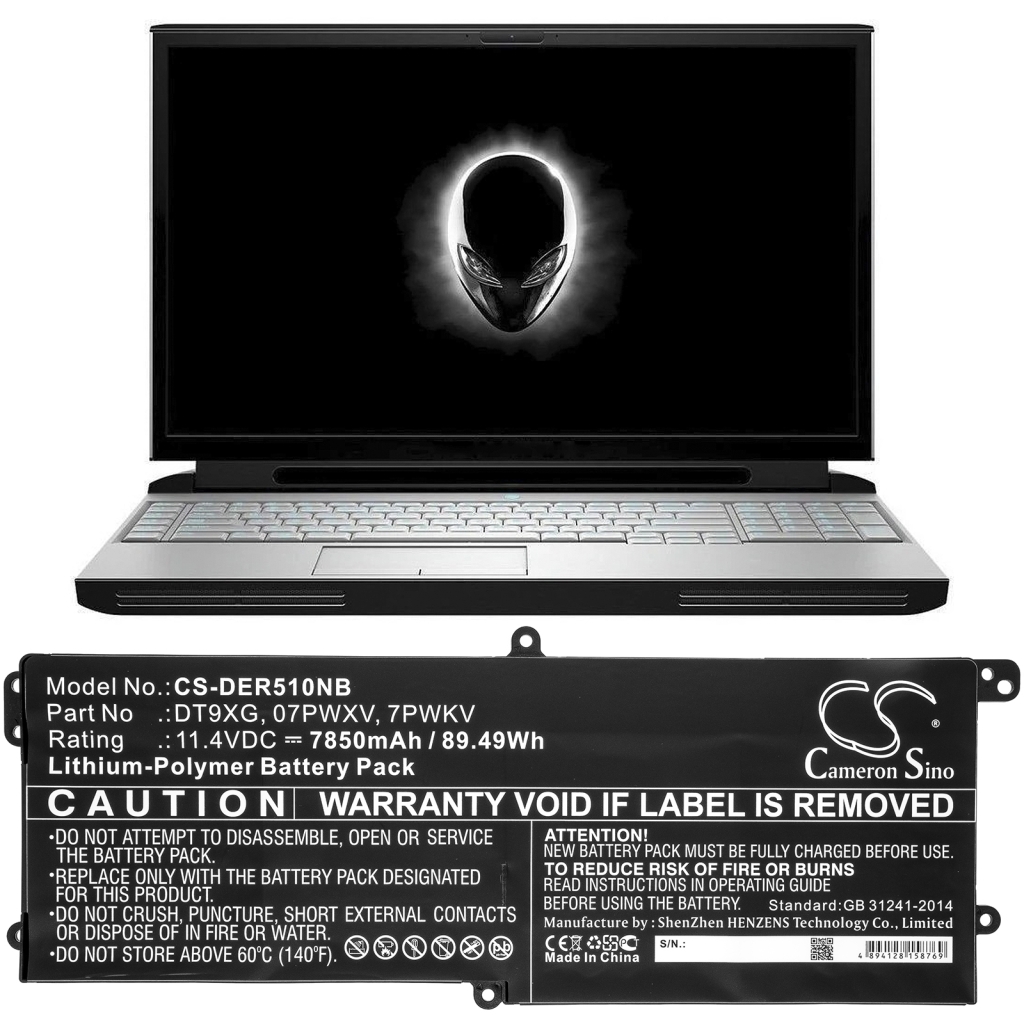 DELL Alienware Area 51m ALWA51M-D1766W