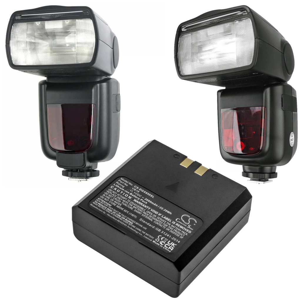 Kameran akku Flashpoint Zoom Li-on Flash (CS-DGX850SL)