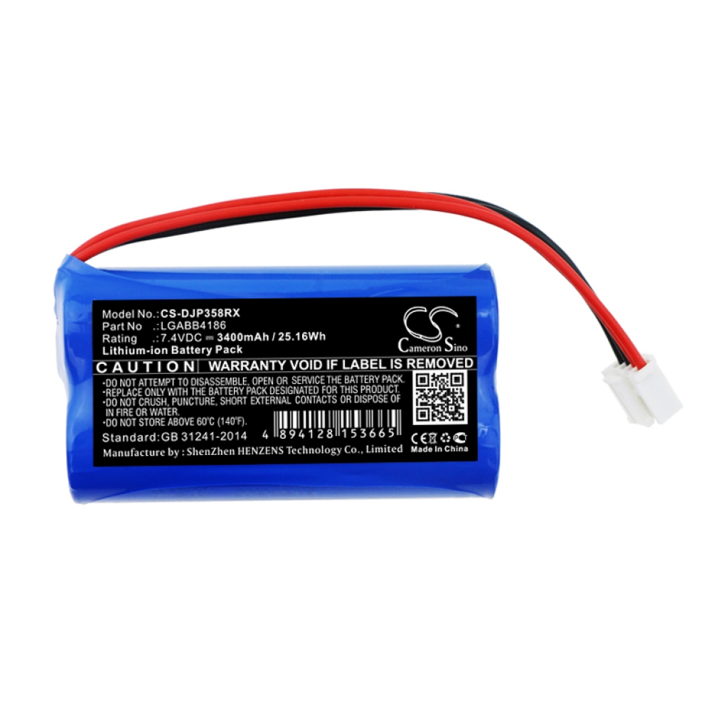 Akut RC hobby batteries CS-DJP358RX