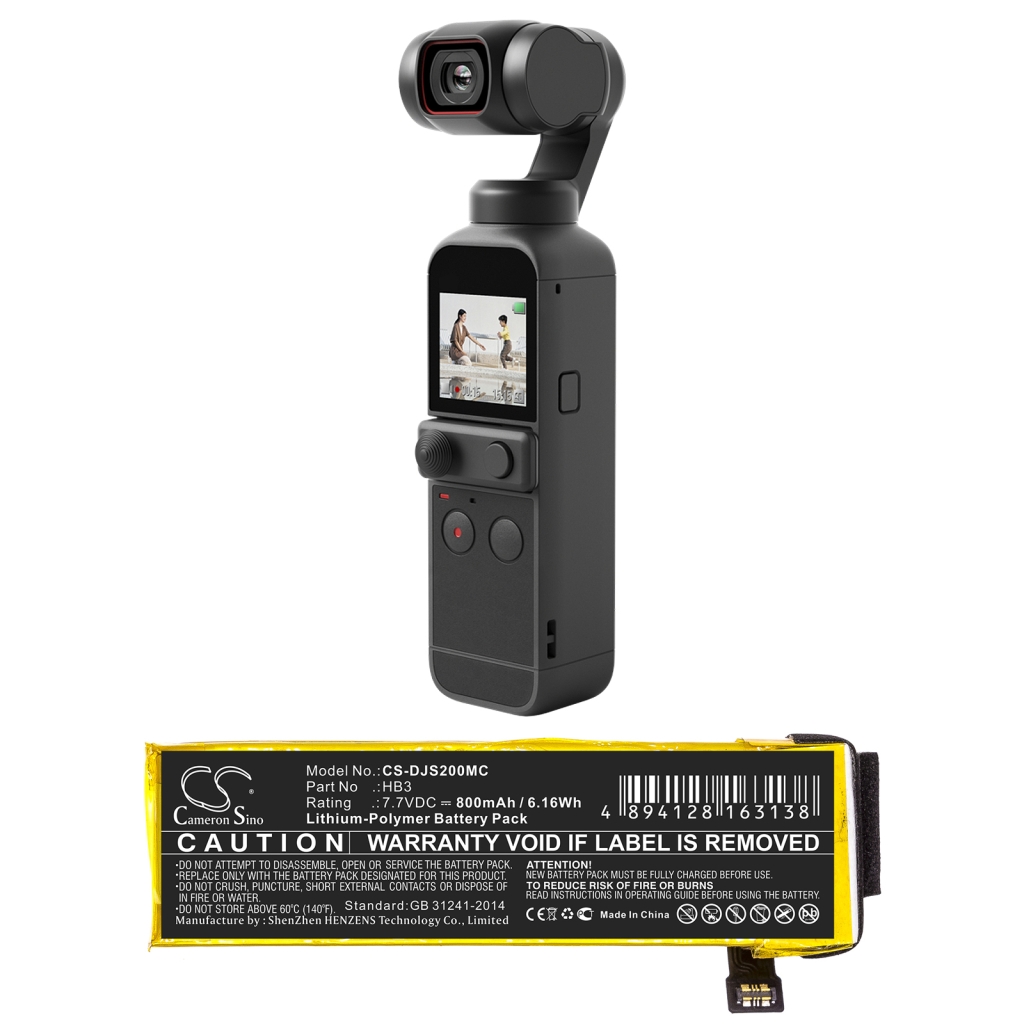 Kameran akku Dji Osmo Pocket II (CS-DJS200MC)