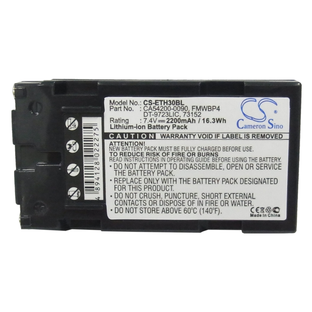 Viivakoodinlukijan akku Intermec T2435 (CS-ETH30BL)