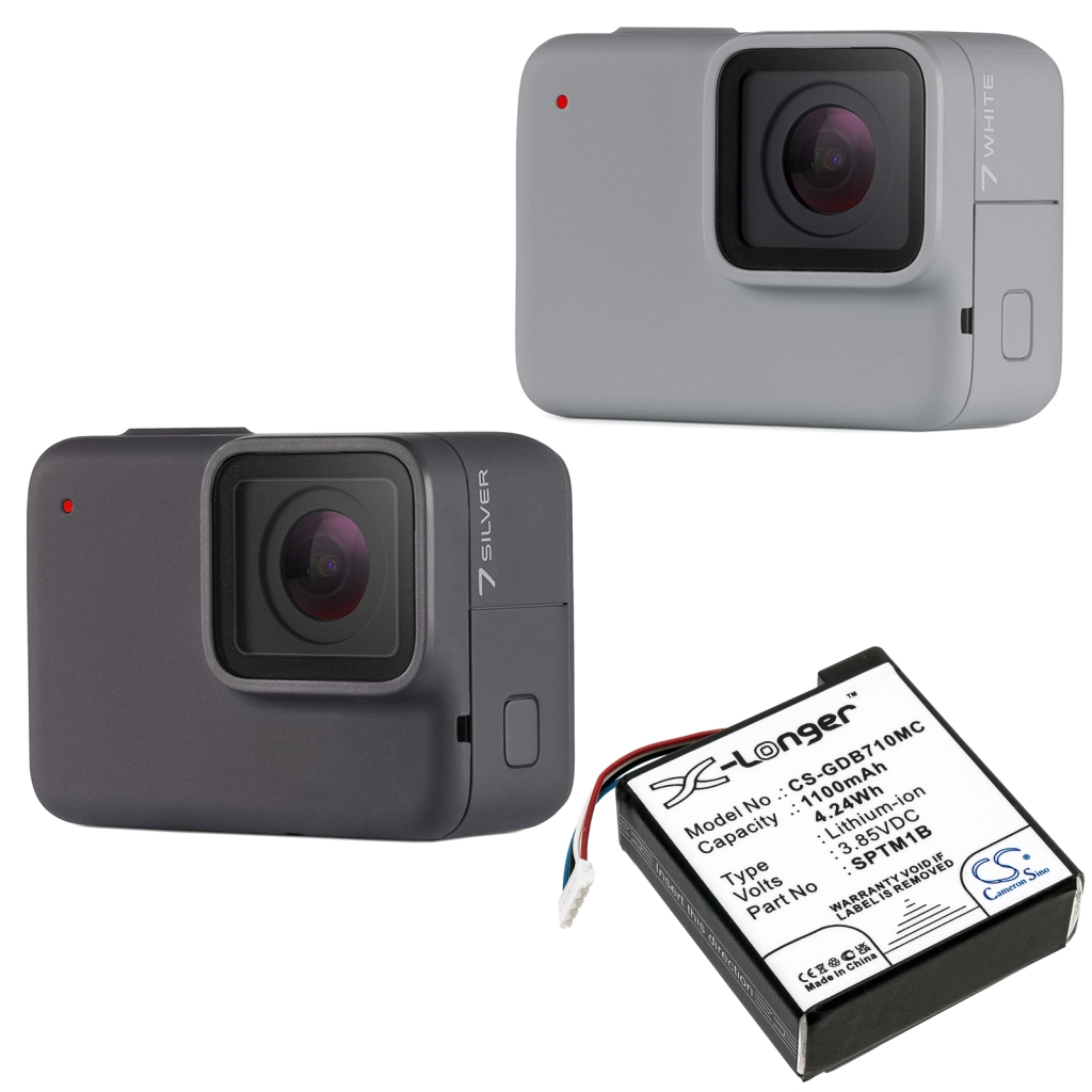 Kameran akku GoPro Hero 7 Silver (CS-GDB710MC)