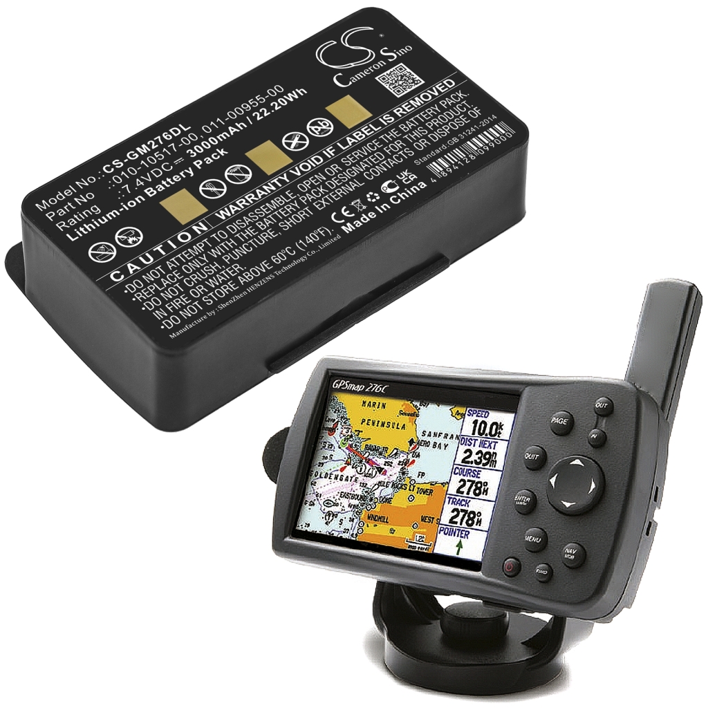 GPS, Navigaattorin akku Garmin CS-GM276DL