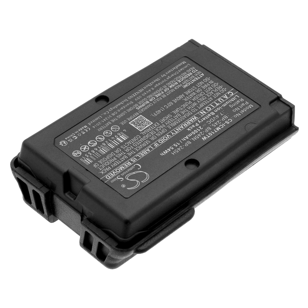 Kaksisuuntaisen radion akku Icom IC-M73 Euro (CS-ICM710TW)