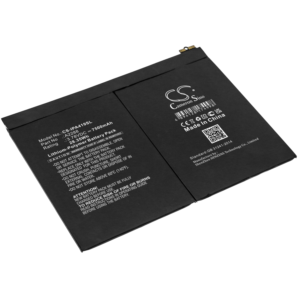 Yhteensopiva akun vaihto Apple A2288