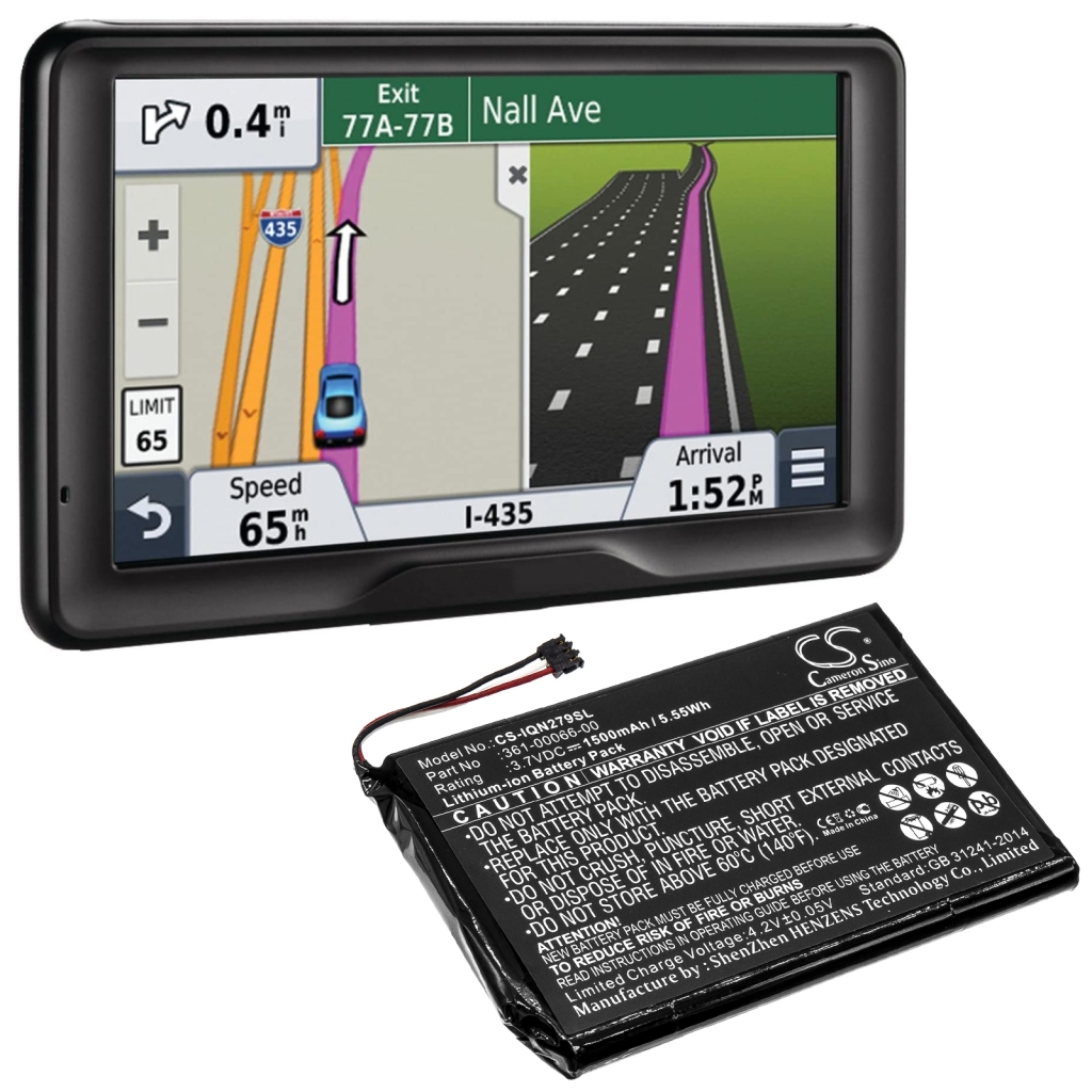 GPS, Navigaattorin akku Garmin Nuvi 2757 (CS-IQN279SL)