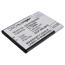 Yhteensopiva akun vaihto Kyocera 5AAXBT076GEA,SCP-60LBPS