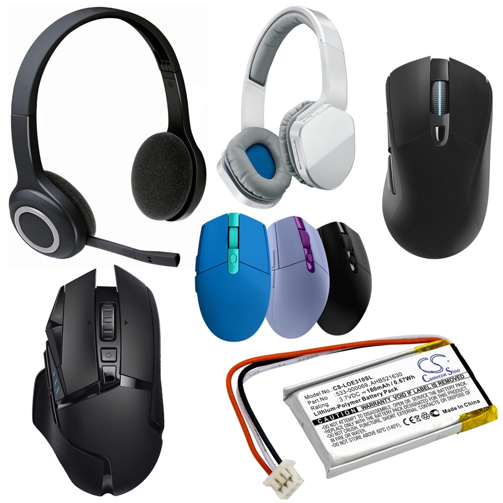 Langattoman kuulokkeen akku Logitech CS-LOE310SL