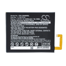 Yhteensopiva akun vaihto LENOVO  L13D1P32