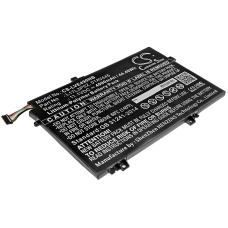 Yhteensopiva akun vaihto LENOVO  01AV463, SB10T83137, SB10K97610, L17L3P52, 5B10W13894