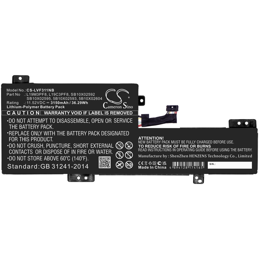 Lenovo Flex 3-11IGL05(82B20000UK)