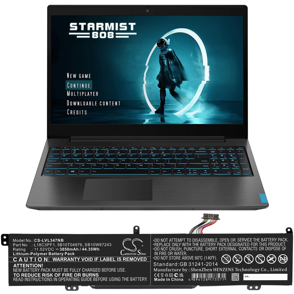 Lenovo Ideapad L340-17 Gaming