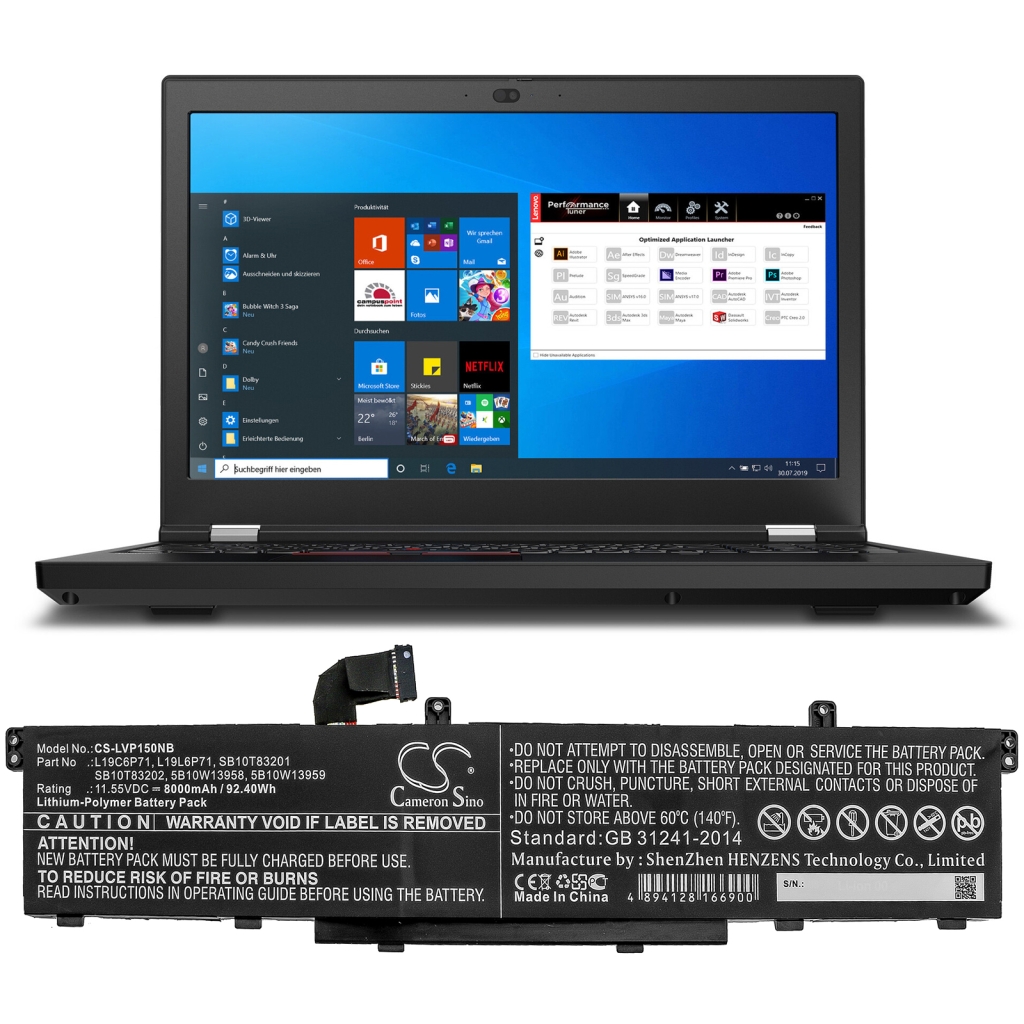 Lenovo ThinkPad T15g Gen 1 20URCTO1WW