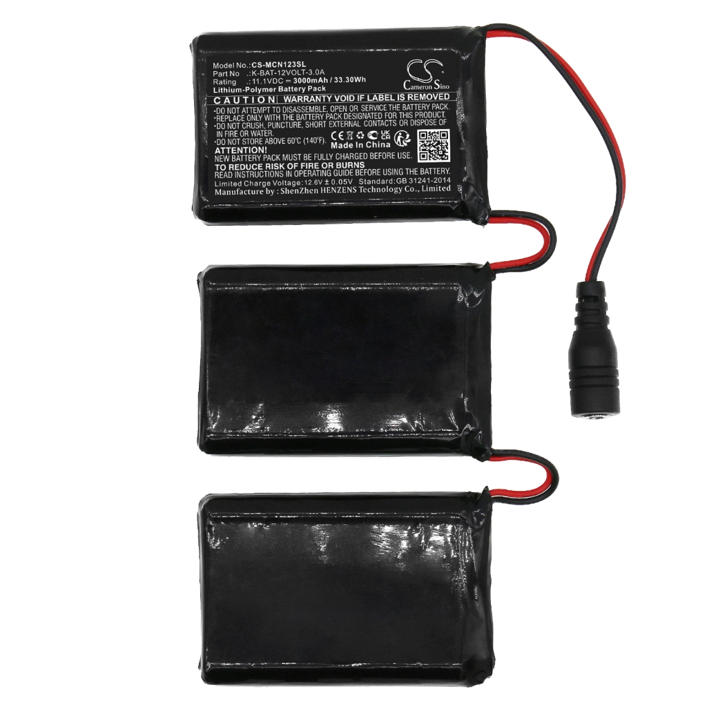 Akut Clothes battery CS-MCN123SL