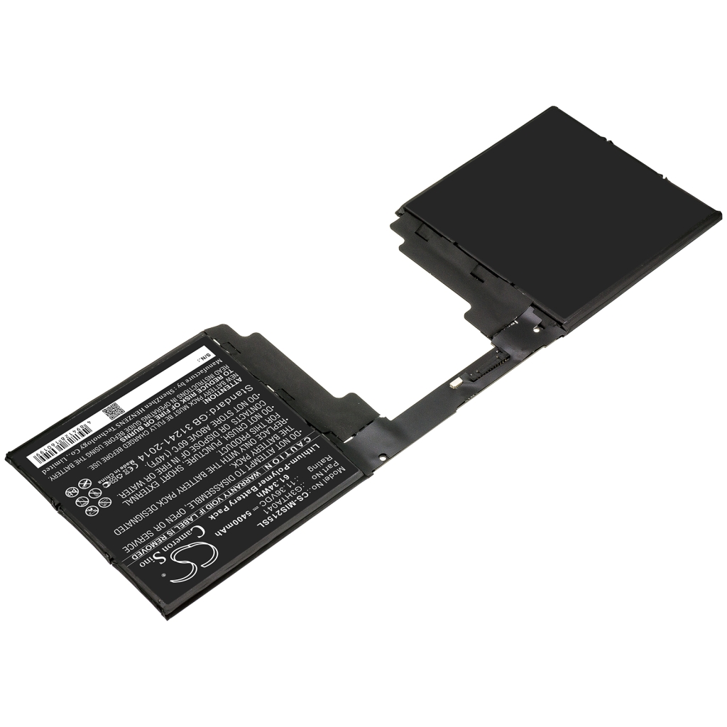 Tabletin akku Microsoft CS-MIS215SL