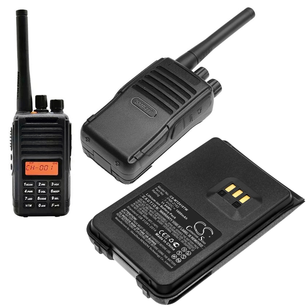 Kaksisuuntaisen radion akku Motorola CS-MTZ418TW