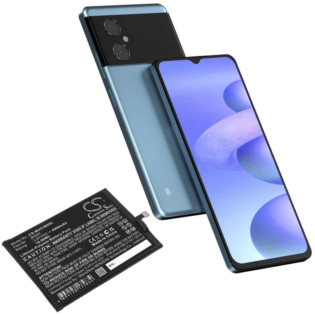 Matkapuhelimen akku Xiaomi Redmi Note 11E 5G (CS-MUC400SL)