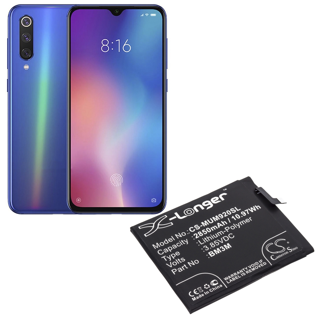 Matkapuhelimen akku Xiaomi Mi 9SE (CS-MUM920SL)