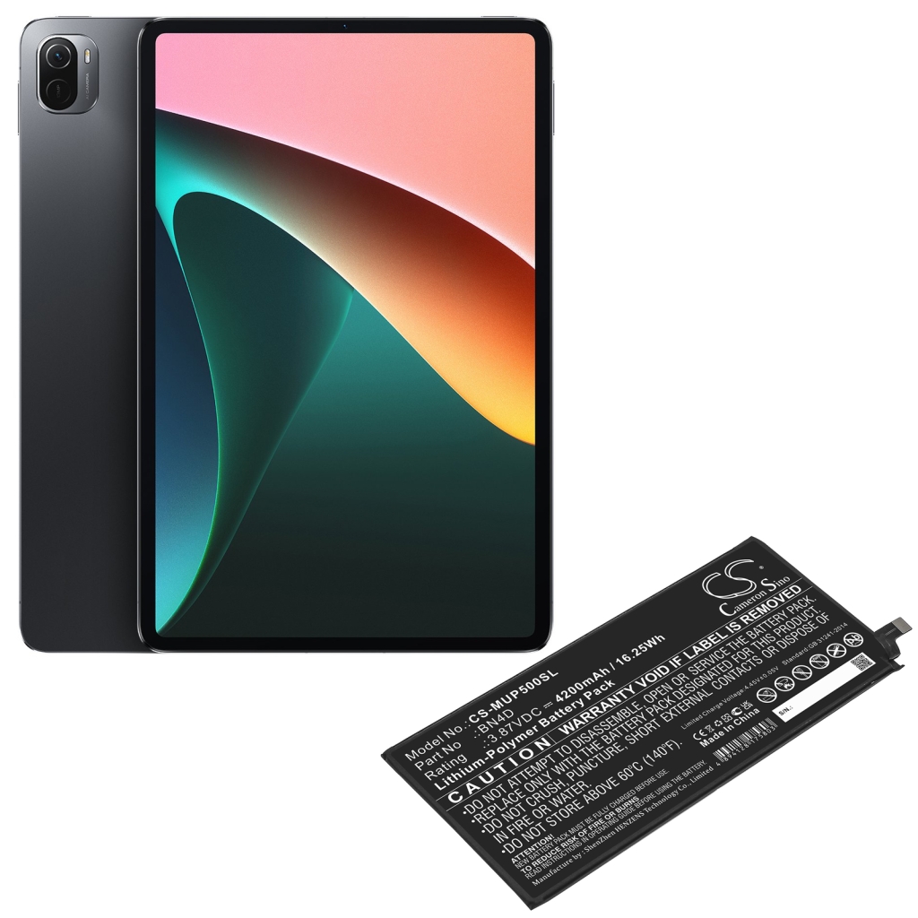 Tabletin akku Xiaomi MI Pad 5 Pro 5G (CS-MUP500SL)