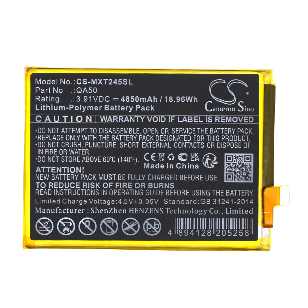 Matkapuhelimen akku Motorola Moto G24 Power 4G 2024 (CS-MXT245SL)