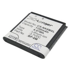 Yhteensopiva akun vaihto Nokia BP-6M,BP-6M-S