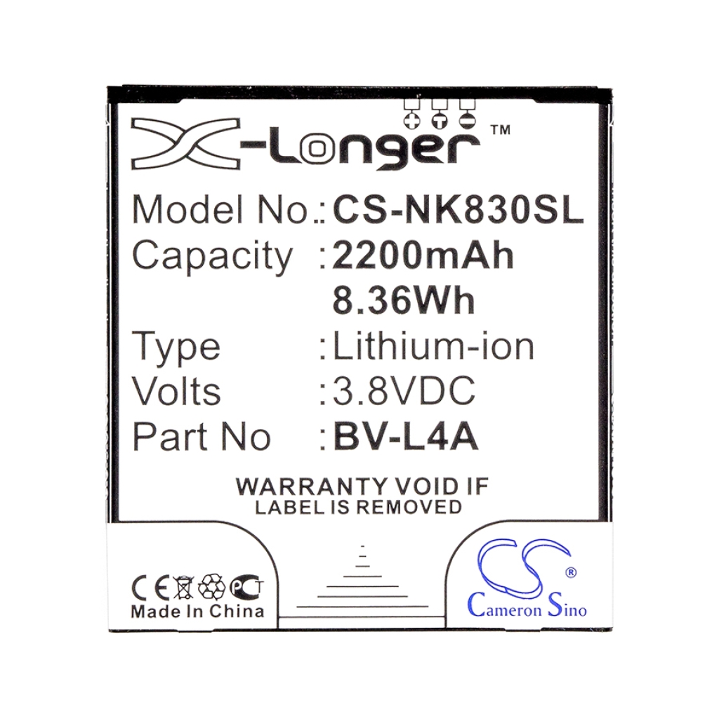 Matkapuhelimen akku Microsoft Lumia 540 Dual SIM (CS-NK830SL)