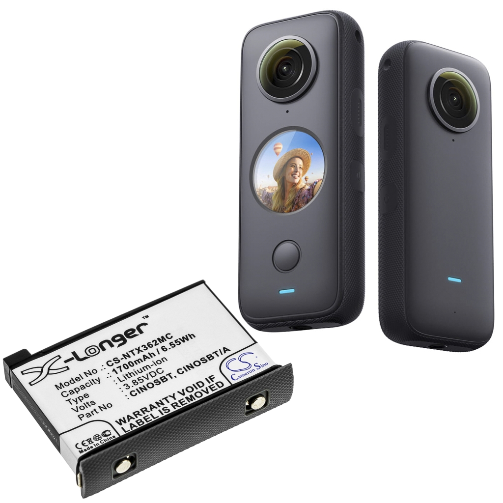 Kameran akku Insta360 CS-NTX362MC