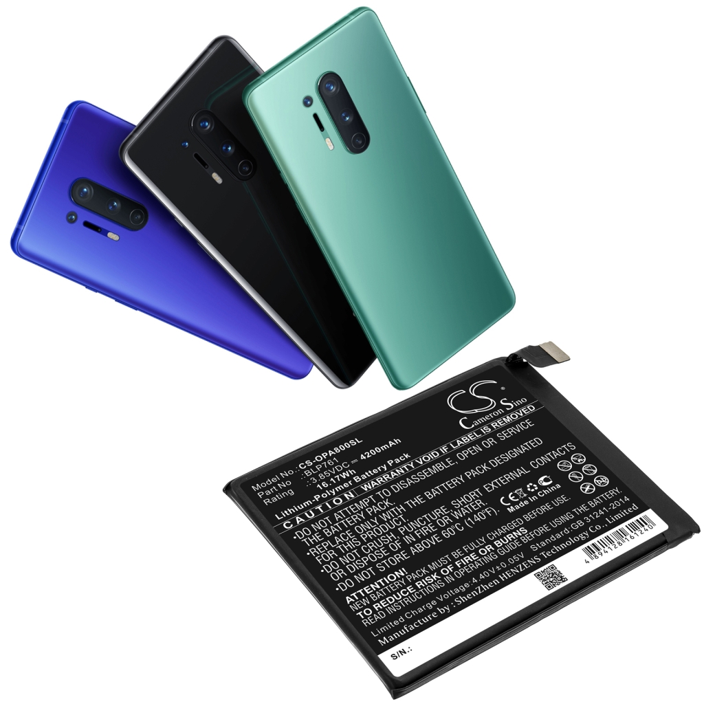 Matkapuhelimen akku Oneplus N20190 (CS-OPA800SL)