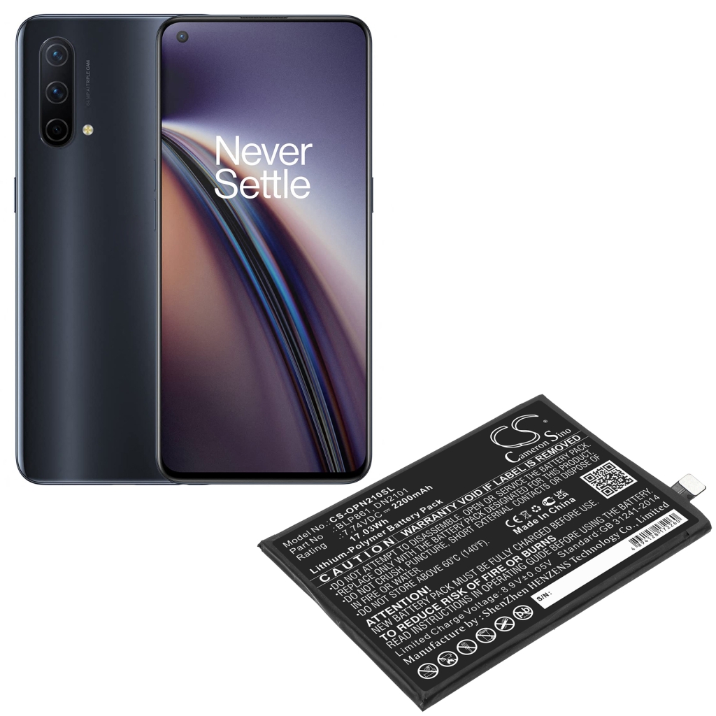 Matkapuhelimen akku Oneplus MT2111 (CS-OPN210SL)